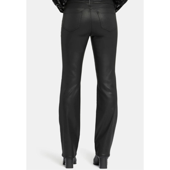 NYDJ Coated Marilyn Straight Jeans. - Picture 4 of 16
